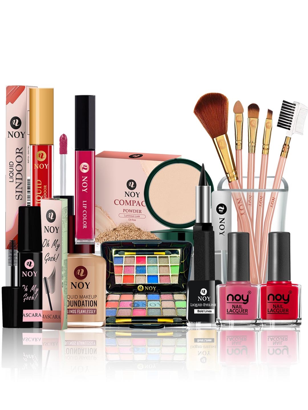 

NOY Set Of 15 Essence Makeup Gift Set - NO#236, Magenta