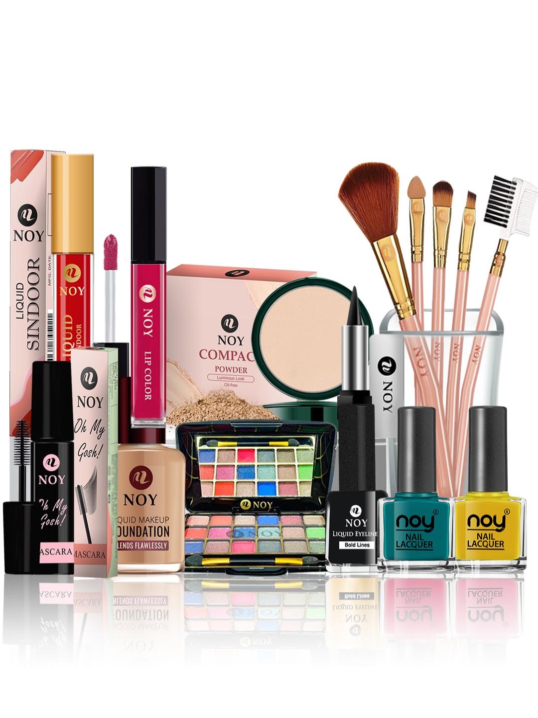 

NOY Set Of 15 Allure Makeup Gift Set - NO#276, Magenta