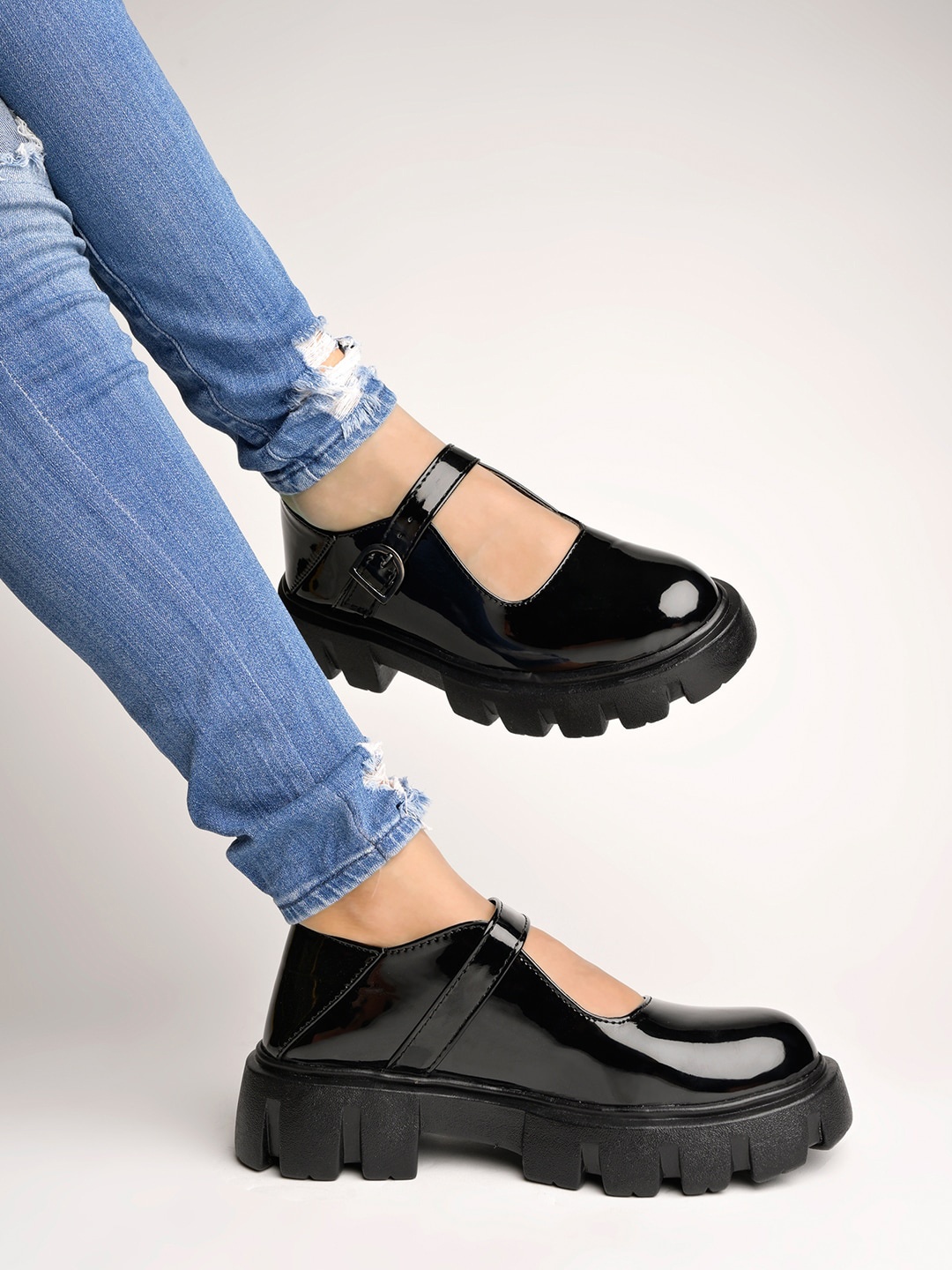

Shoetopia Girls Mary Jane Shoes, Black