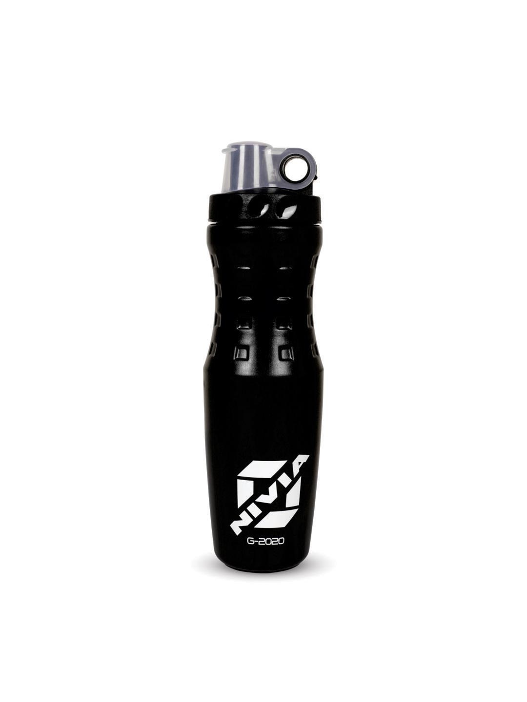 

NIVIA G 20-20 Brand Logo Printed BPA Free Sipper Water Bottle-740ml, Black