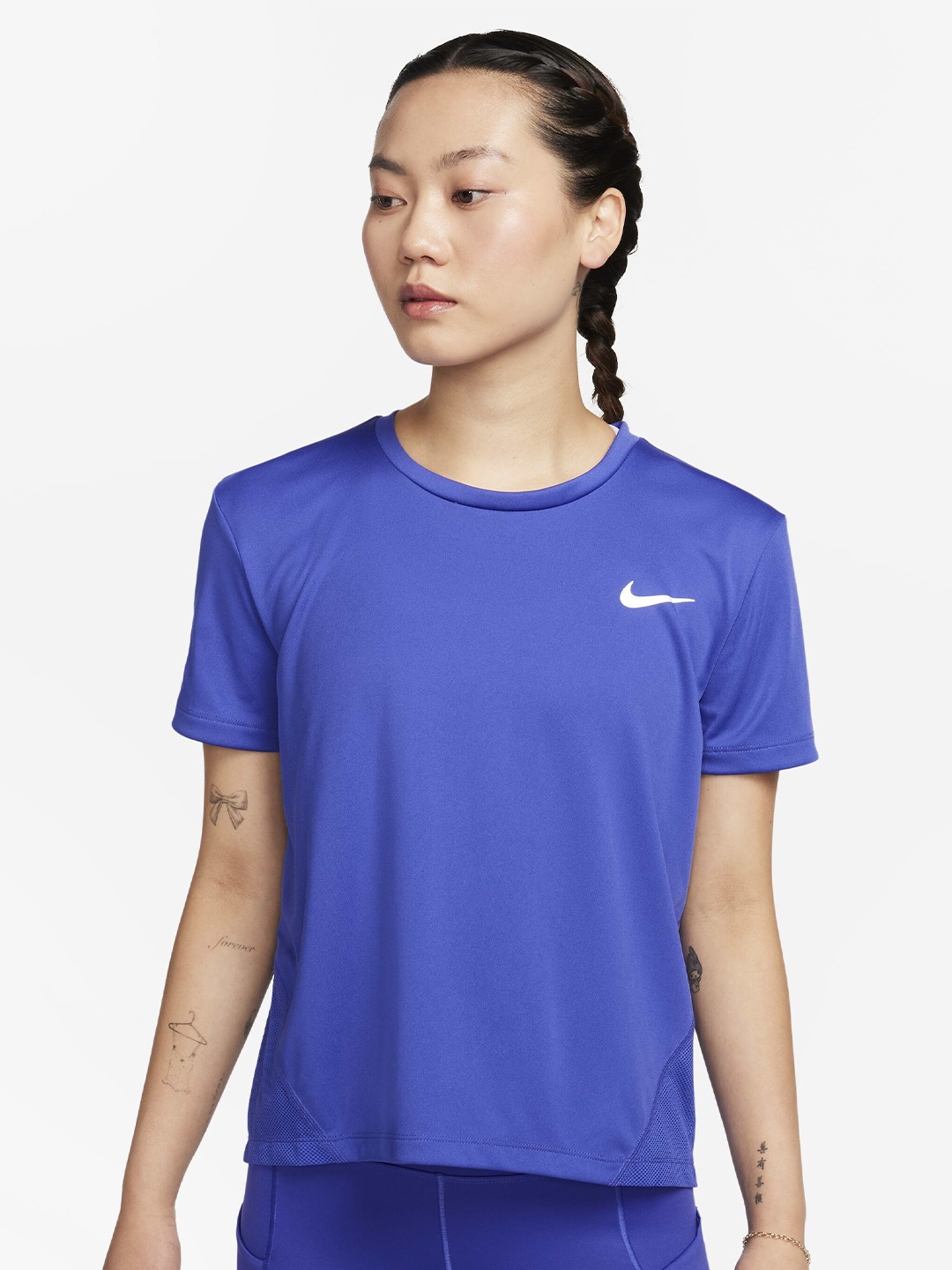 

Nike Short-Sleeve Running Top, Blue