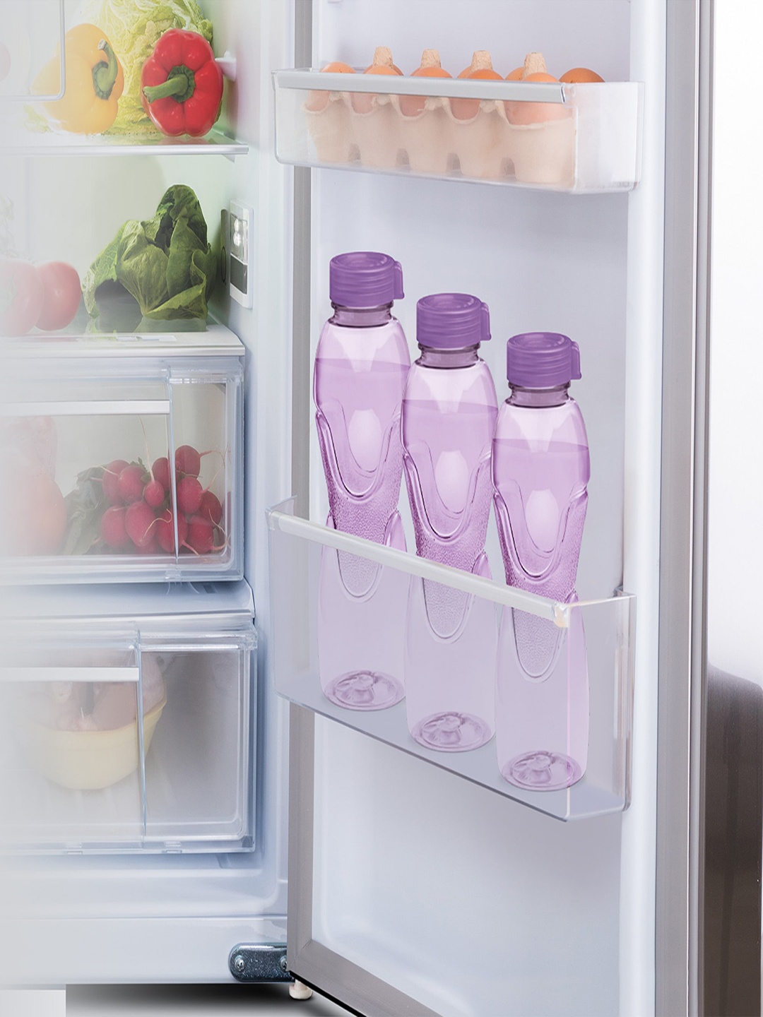 

Milton Mayo 6 Pcs Purple BPA Free Water Bottle 1 L Each