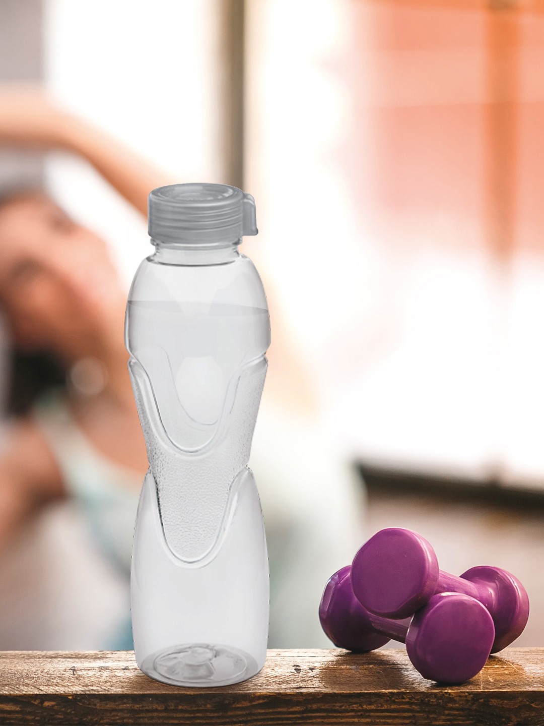 

Milton Mayo 6 Pcs Grey BPA Free Water Bottle 1 L Each
