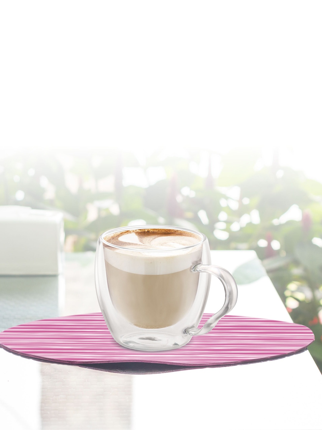

Treo 6 Pcs Transparent Double Wall Expresso Glass Cups - 105 ML Each
