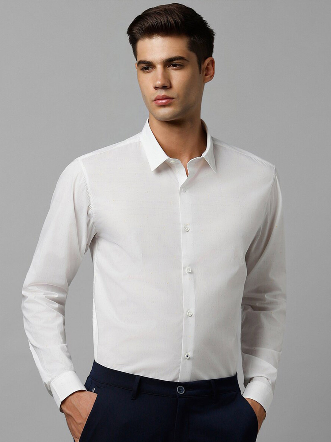 

Louis Philippe Sport Slim Fit Casual Shirt, White