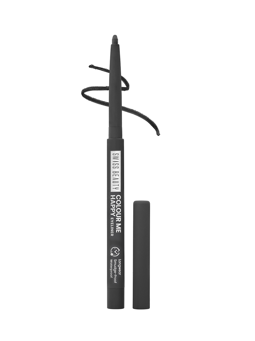 

SWISS BEAUTY Colour Me Happy Waterproof Eyeliner - Black Midnight