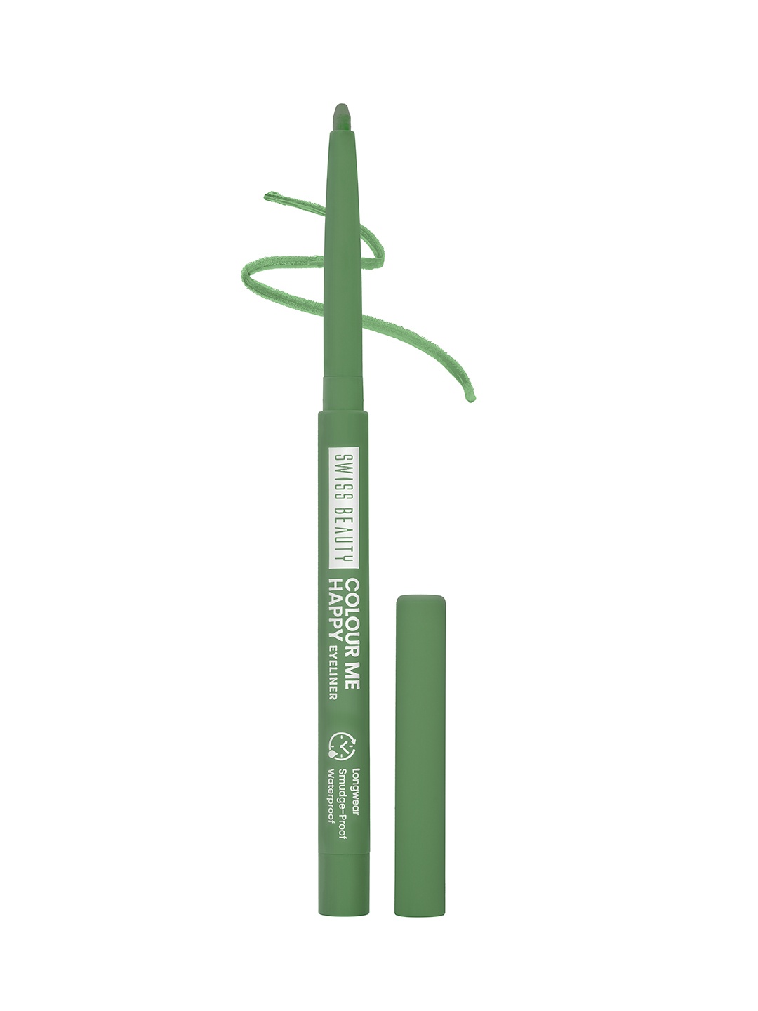 

SWISS BEAUTY Colour Me Happy Waterproof Eyeliner - Tulip Green