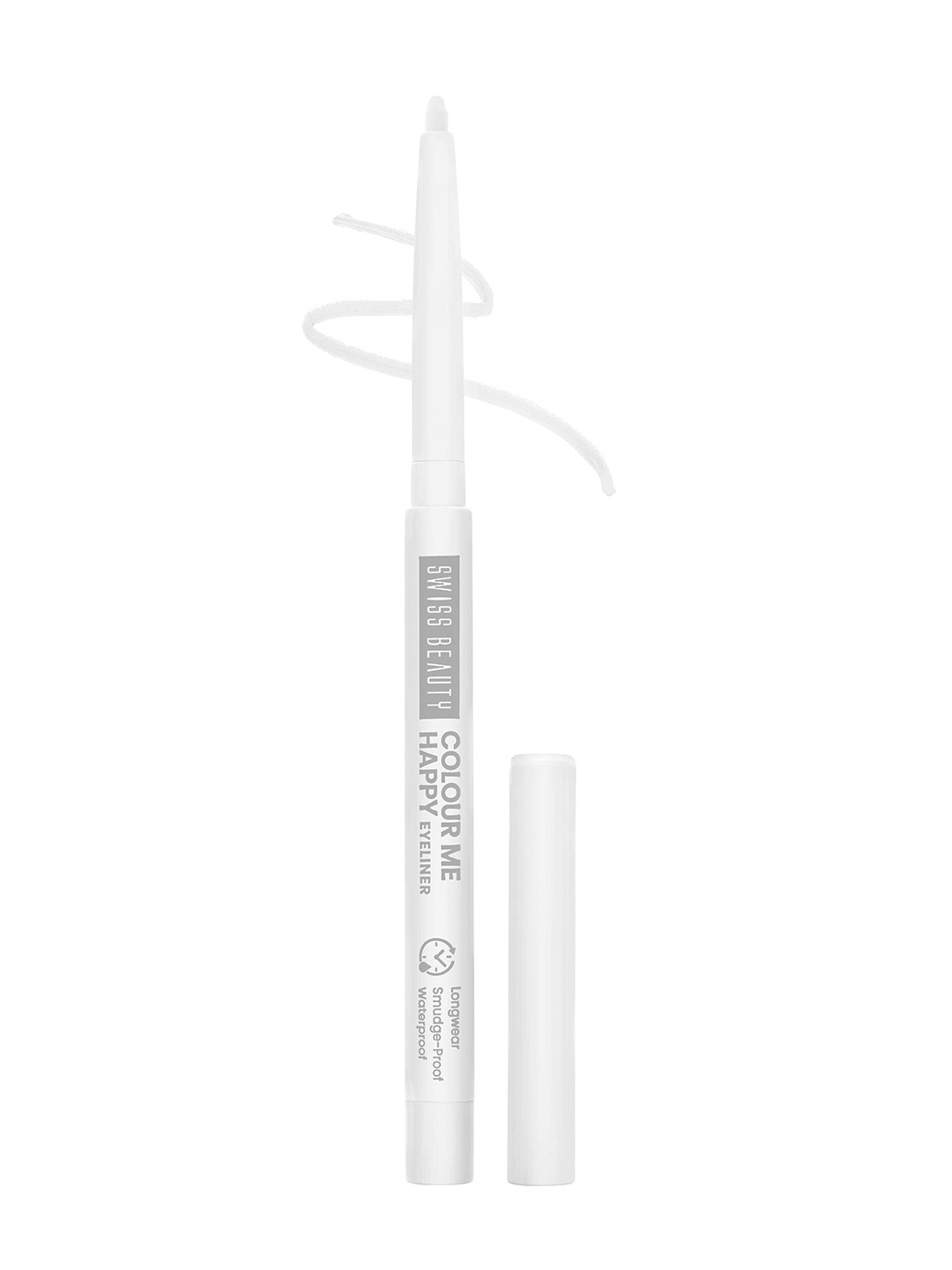 

SWISS BEAUTY Colour Me Happy Longwear & Waterproof Eyeliner 0.4 g - White Lity 01