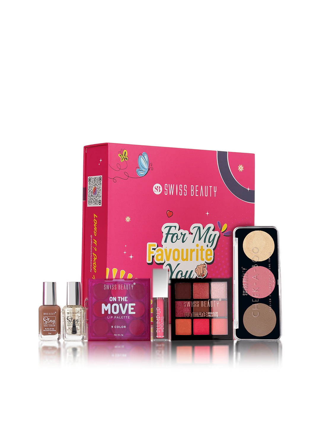 

SWISS BEAUTY BFF Forever Makeup Gift Set, Multi