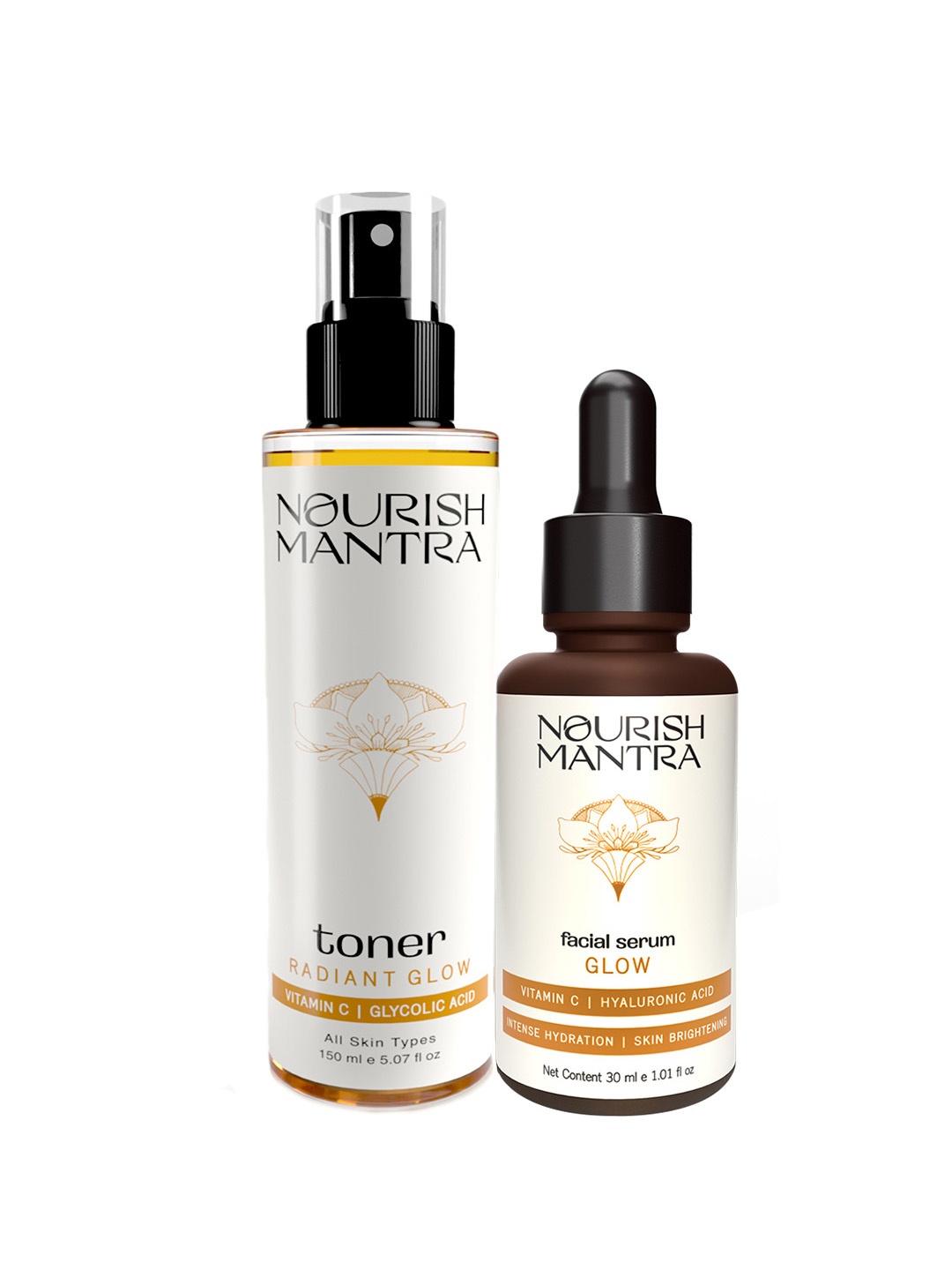 

Nourish Mantra Radiant Glow Toner & Glow Toner, White
