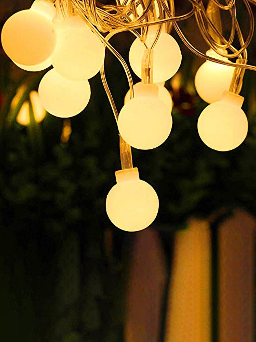 

The Purple Tree Warm White Bulb String Lights