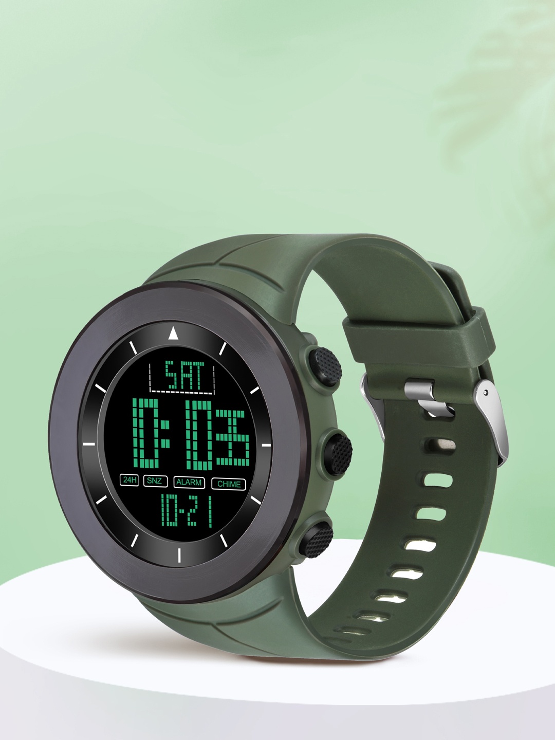 

Shocknshop Men Dial & Straps Digital Multi Function Watch SKM18Green, Green