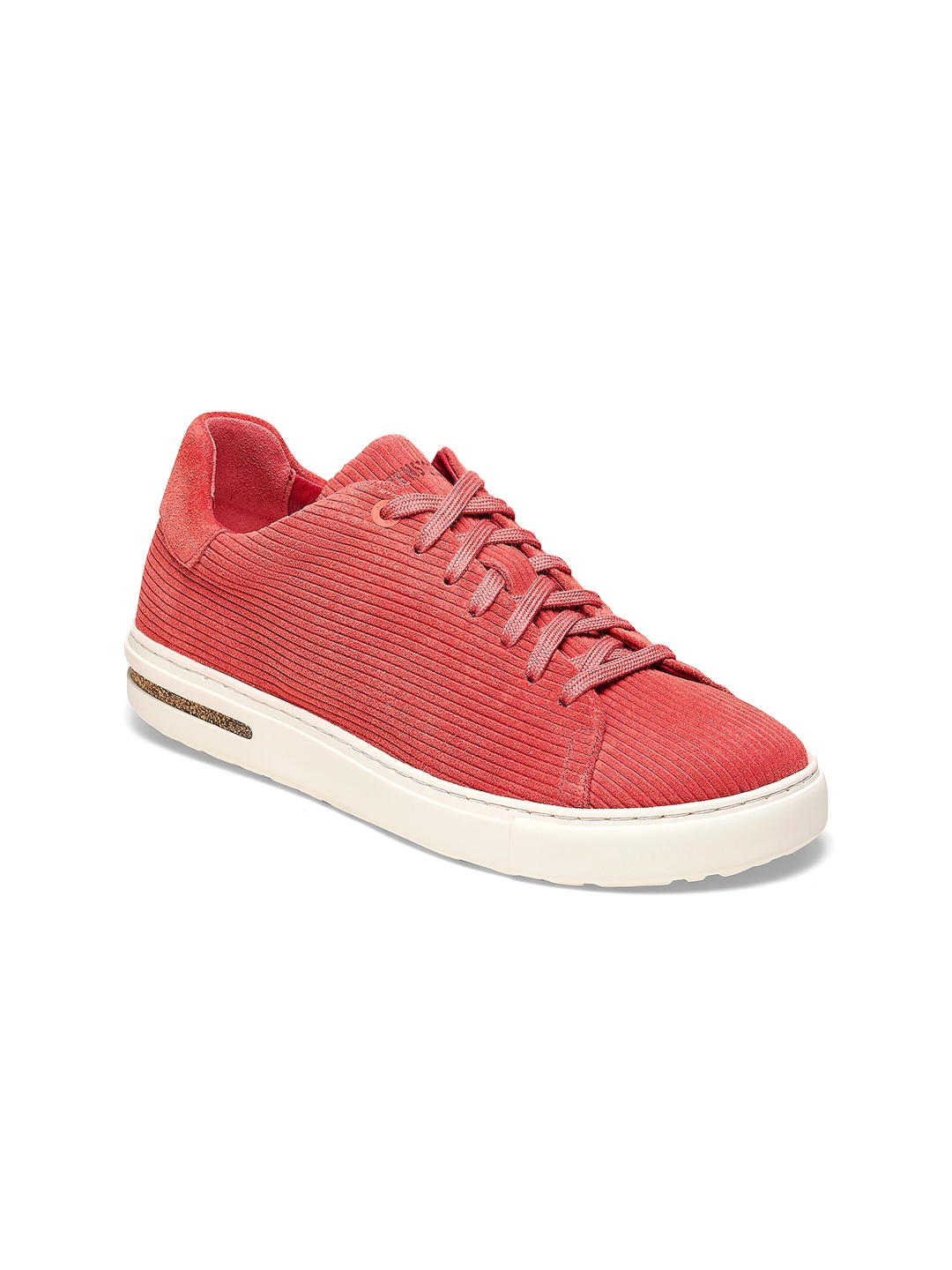 

Birkenstock Bend Low Sienna Red Narrow Width Suede Embossed Sneakers, Rust