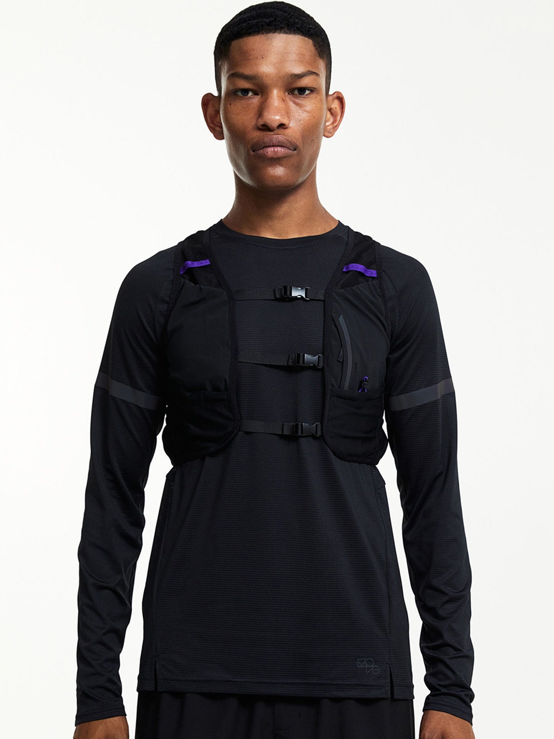 

H&M DryMove Running Top, Black