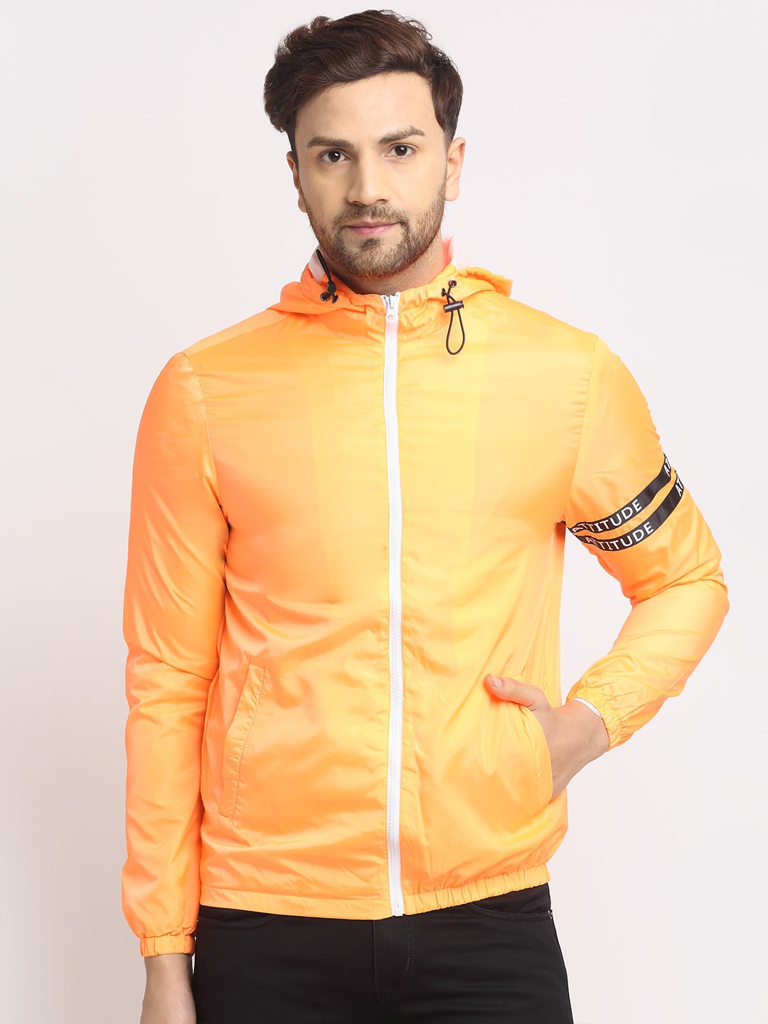 

HOUSE OF VEDAS Windcheater Padded Jacket, Orange