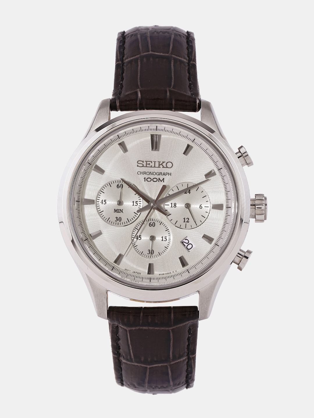 

SEIKO Chronograph Men Silver Analogue watch SSB293P1