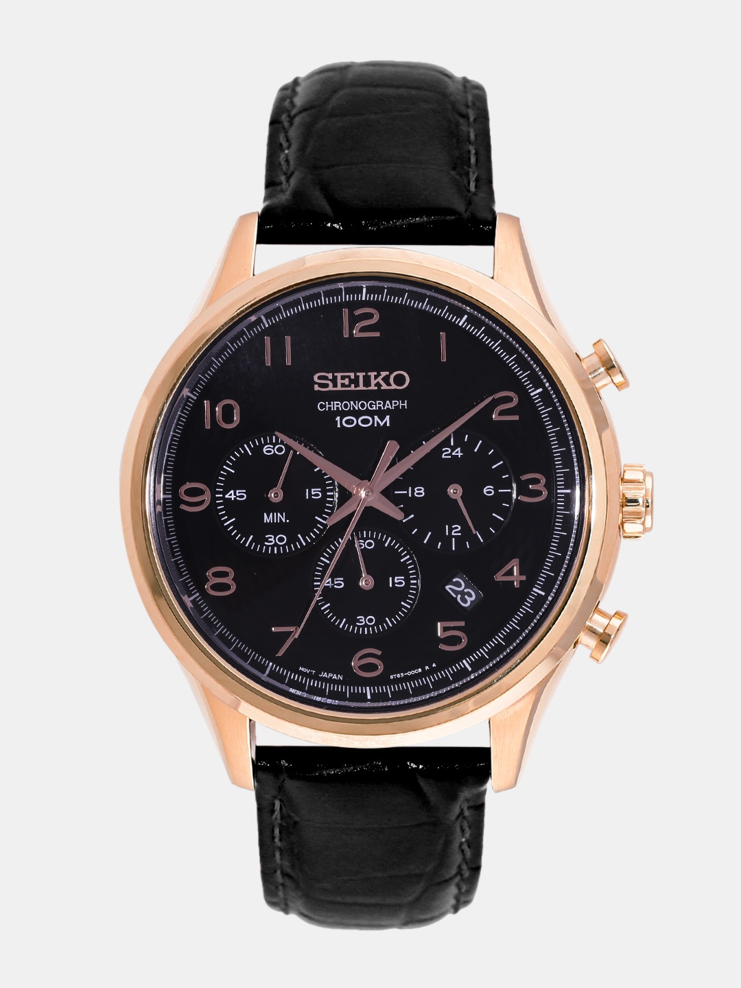 

SEIKO Chronograph Men Black Analogue watch SSB296P1