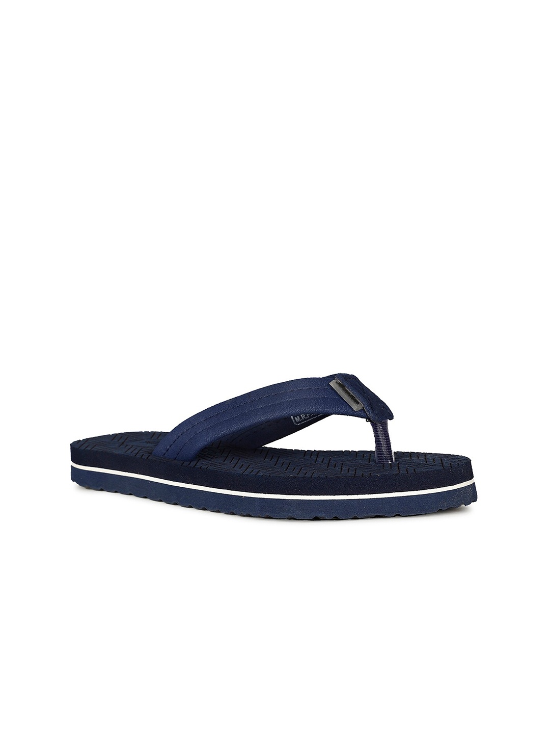 

Sunshine by Bata Women Textured Thong Flip-Flops, Navy blue