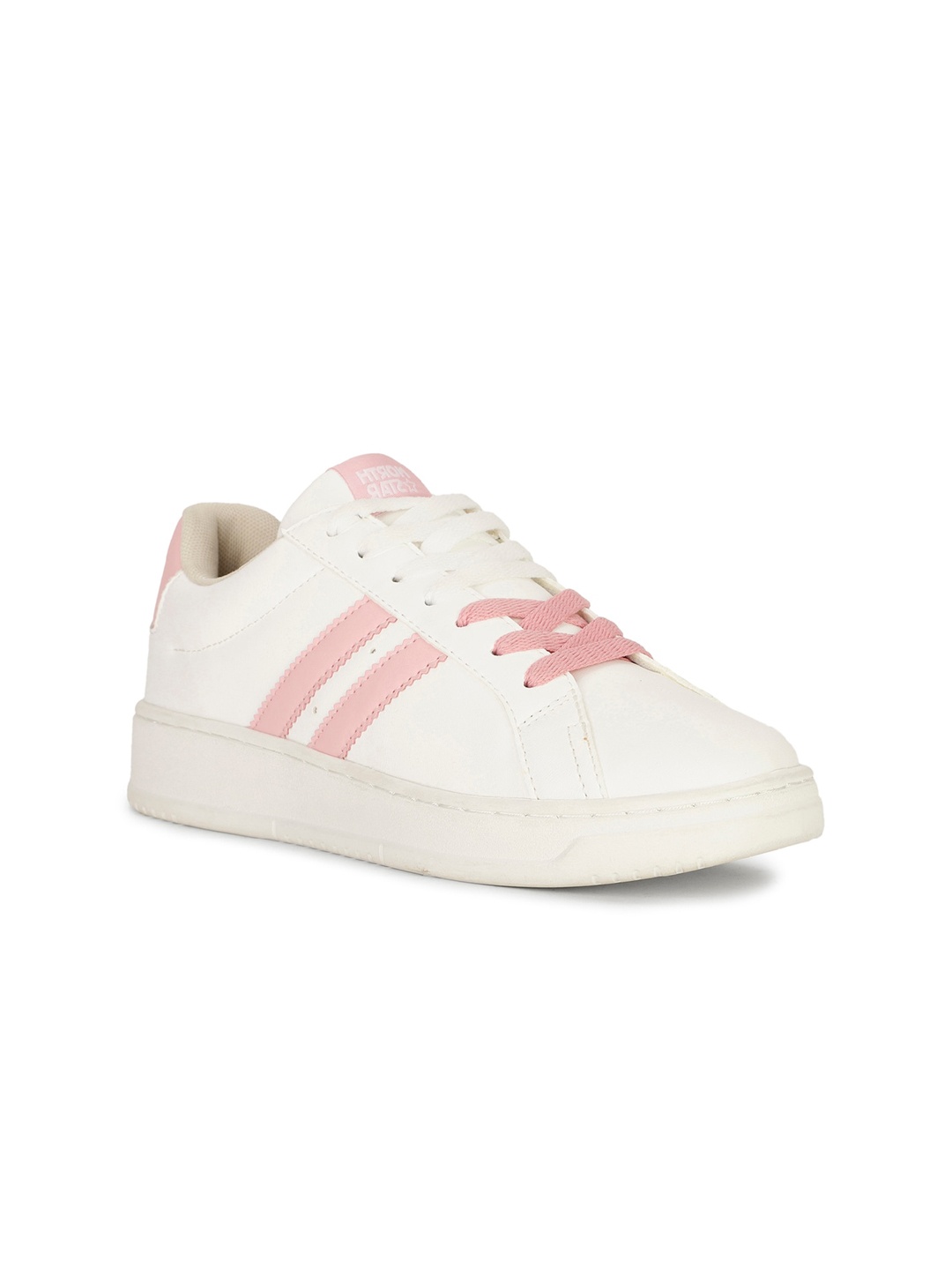 

North Star Women Striped Anniversary Sneakers, White