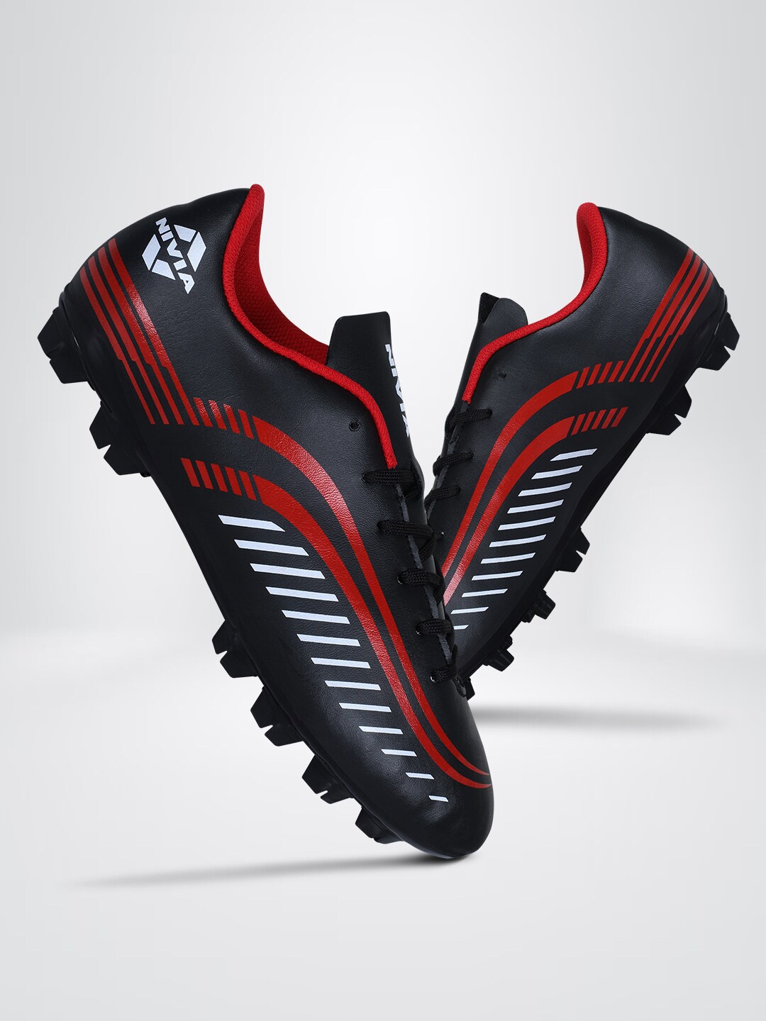 

NIVIA Men Storm Football Shoes, Black