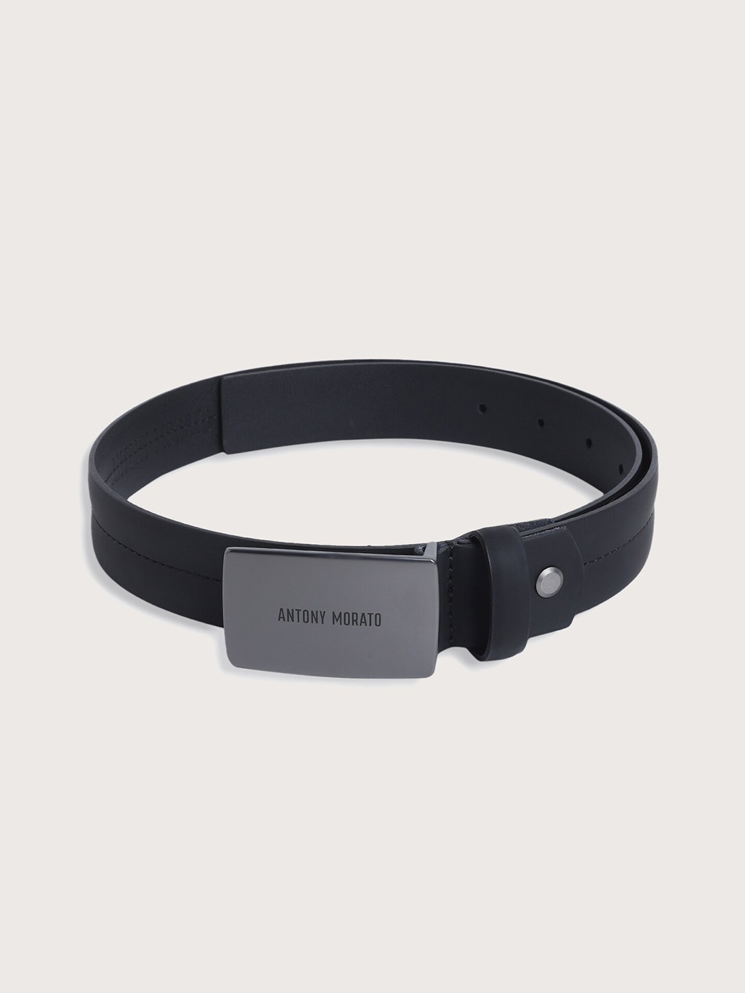 

Antony Morato Boys Slim Leather Belt, Black