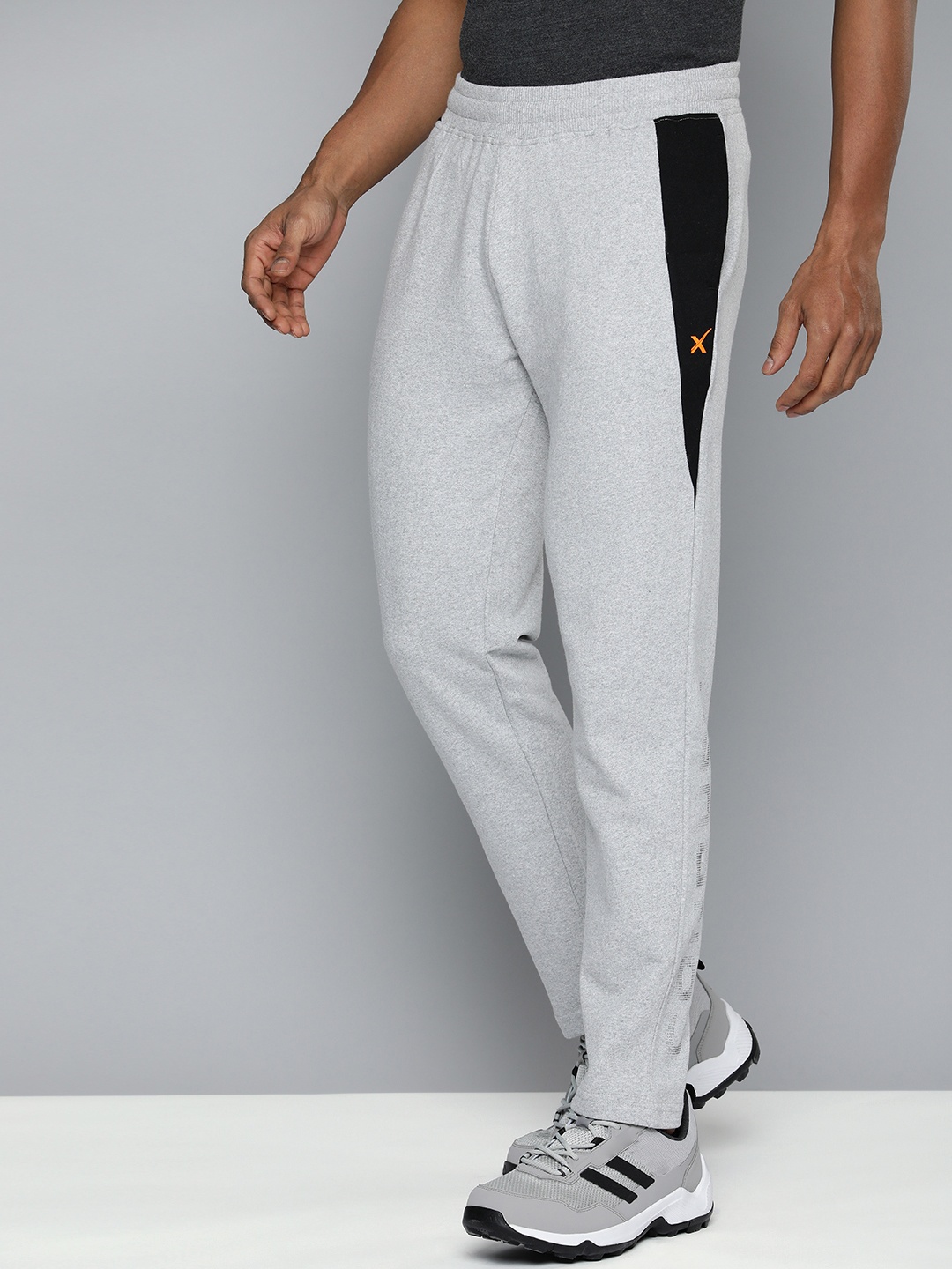 

HRX by Hrithik Roshan Men Lifestyle Terry Joggers, Grey melange