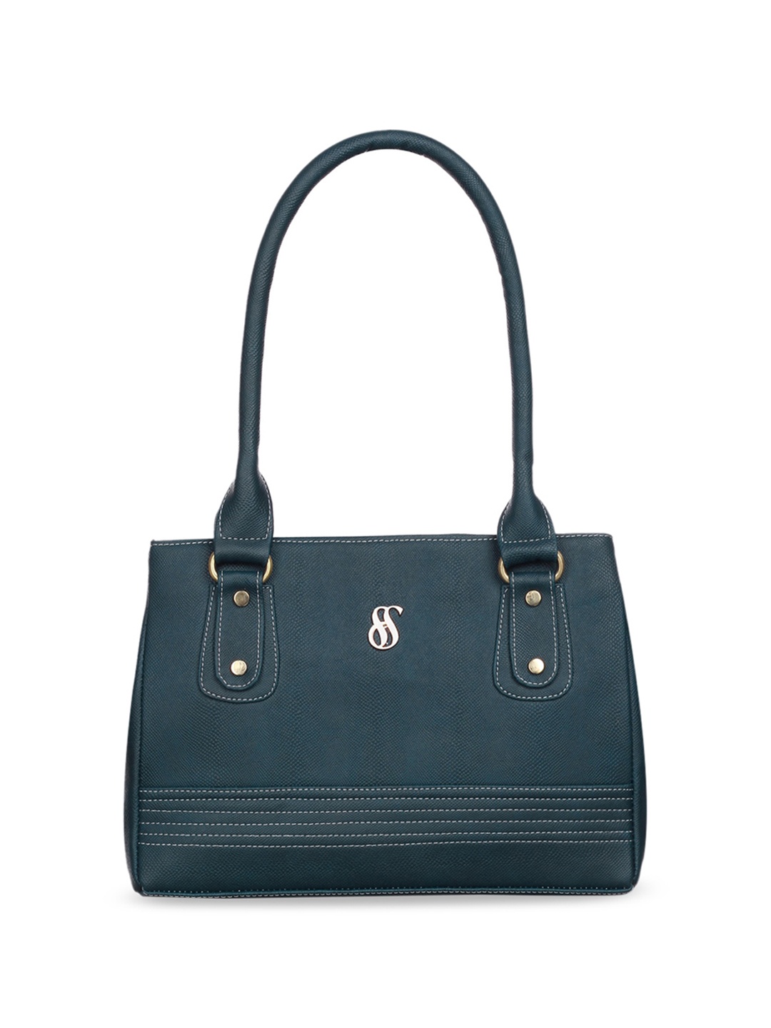 

Fostelo Textured Structured Shoulder Bag, Blue