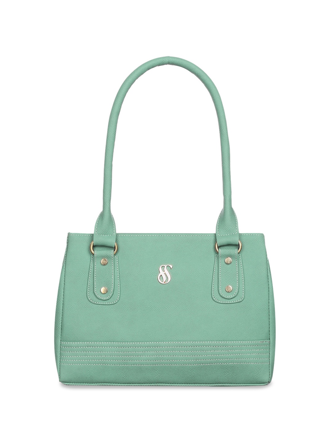 

Fostelo Textured Structured Shoulder Bag, Sea green