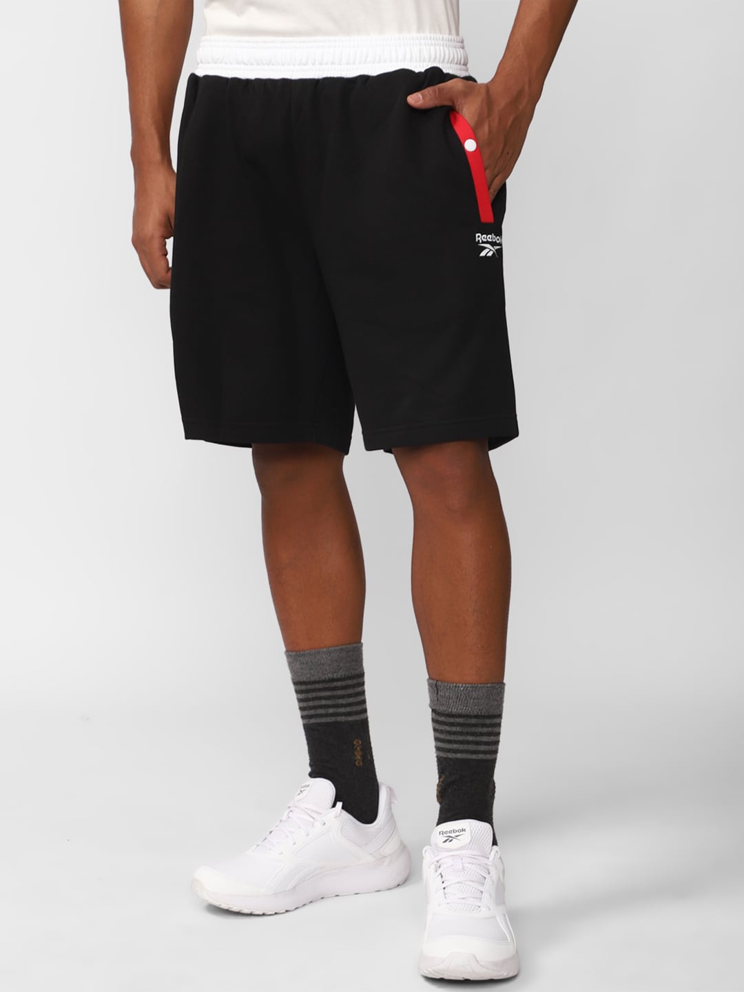 

Reebok Mid Rise Shorts, Black