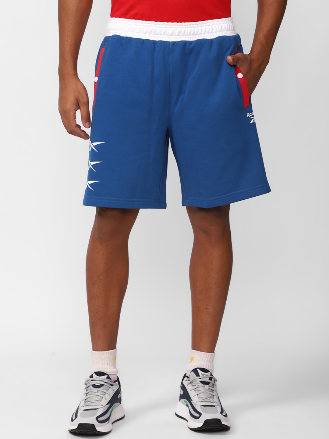 

Reebok Mid Rise Shorts, Blue