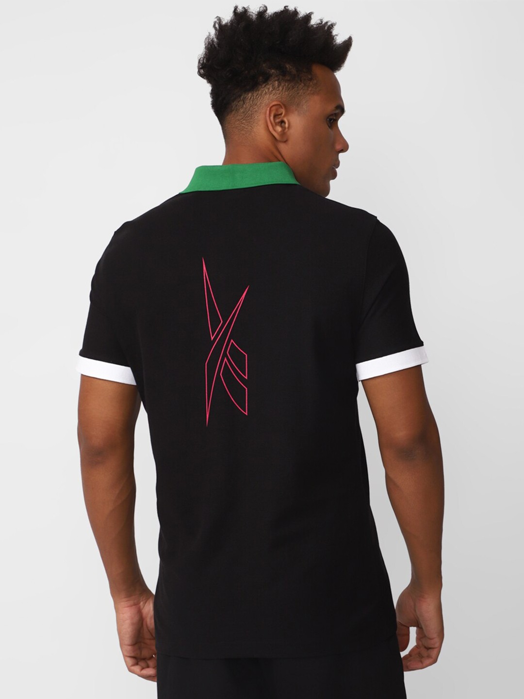 

Reebok Wce Polo T-shirt, Black