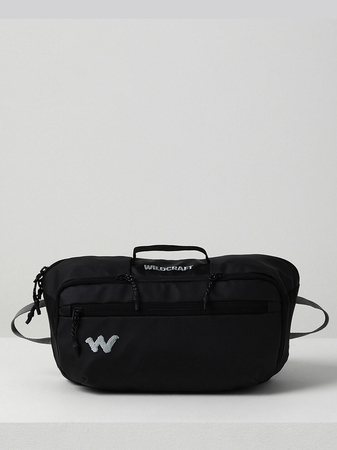 

Wildcraft Unisex Textured Waist Pouch, Black