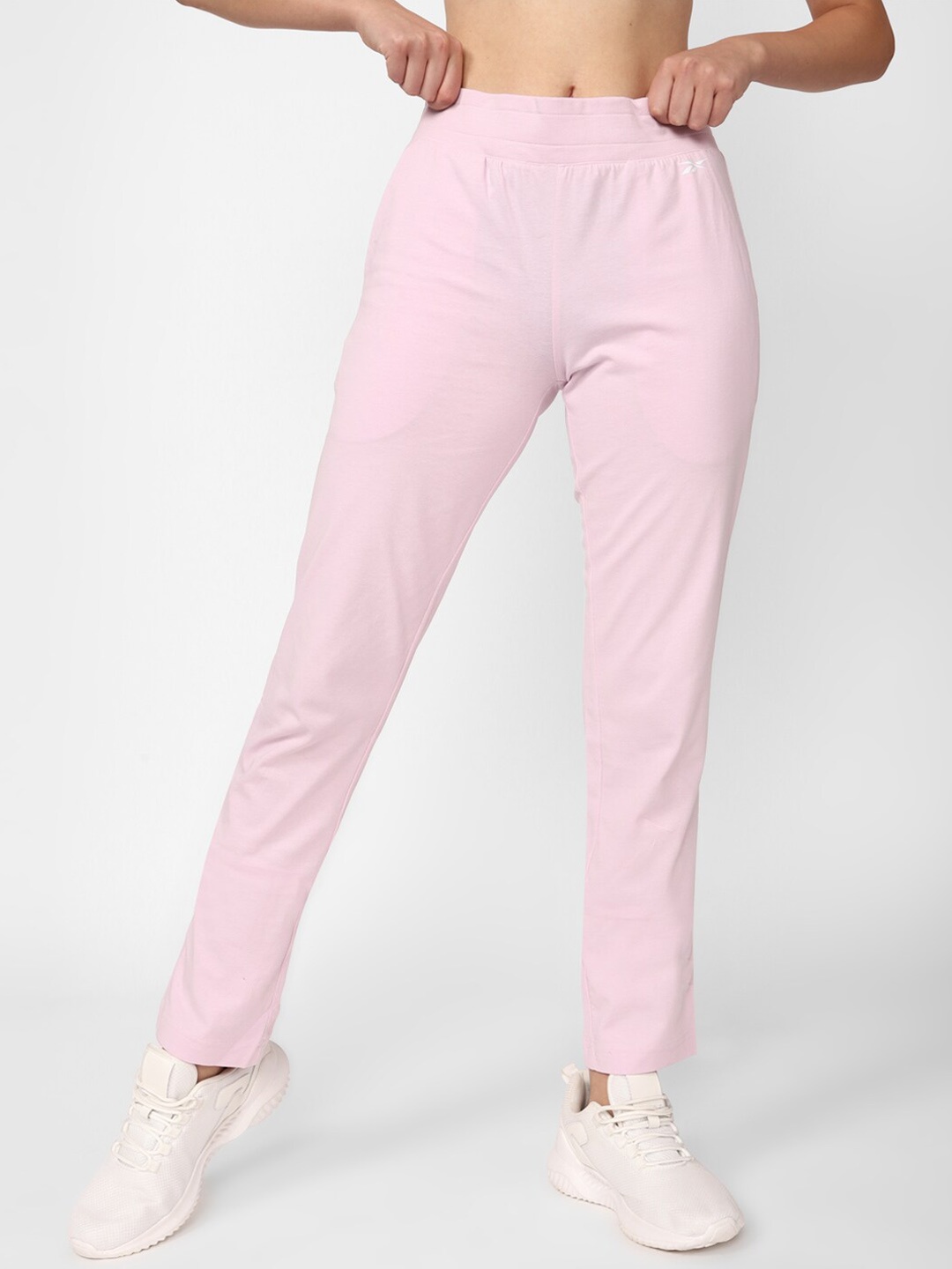 

Reebok Women Te Knit Track Pants, Pink