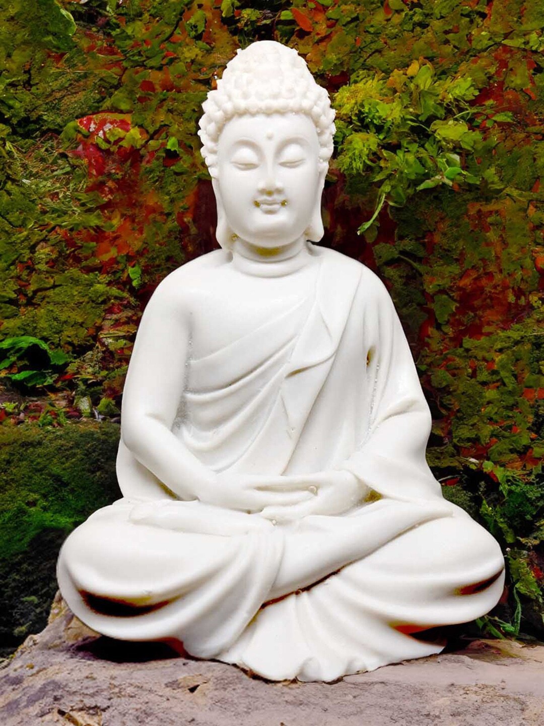 

ZURU BUNCH White Sitting Buddha Showpiece
