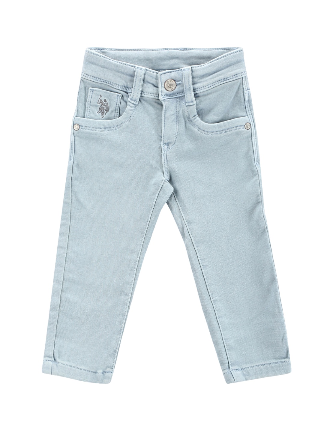 

U.S. Polo Assn. Kids Boys Slim Fit Stretchable Jeans, Blue