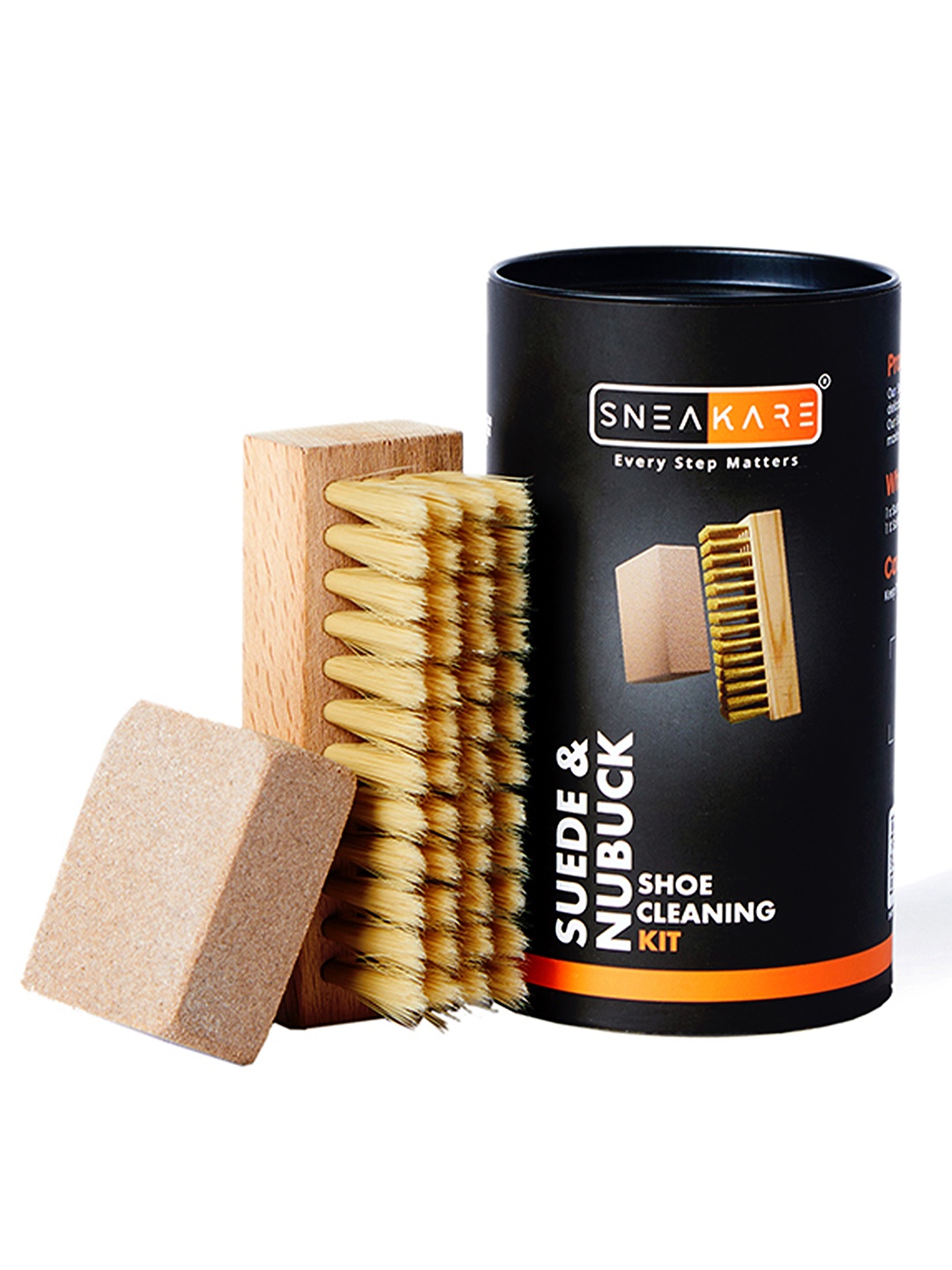 

SNEAKARE Orange Multi Pack Shoe Cleaning Kit, Brown