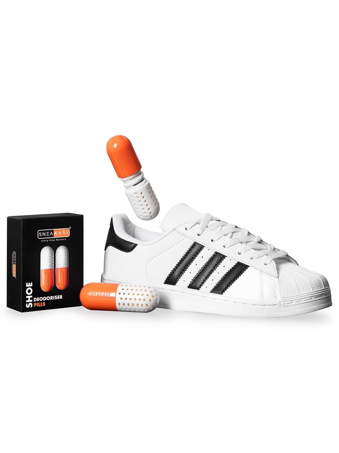 

SNEAKARE 2-Pcs Sneaker Pills, Orange