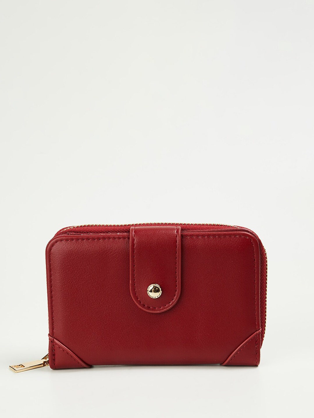 

Ginger by Lifestyle Women Two Fold Wallet, Maroon
