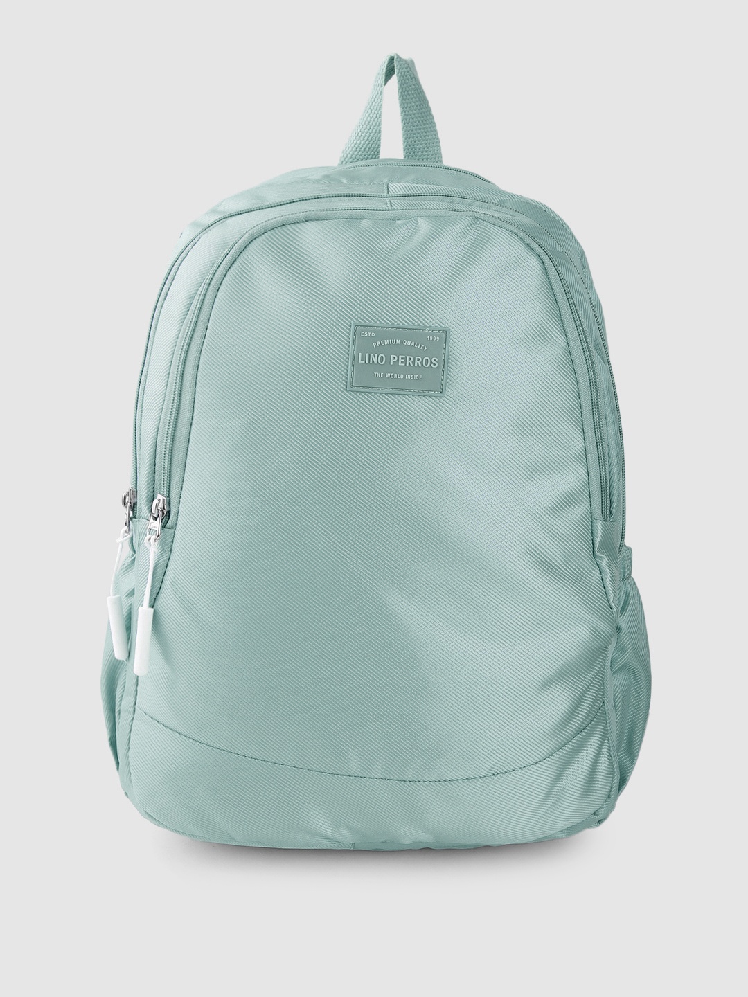 

Lino Perros Women Self-Striped Backpack, Sea green