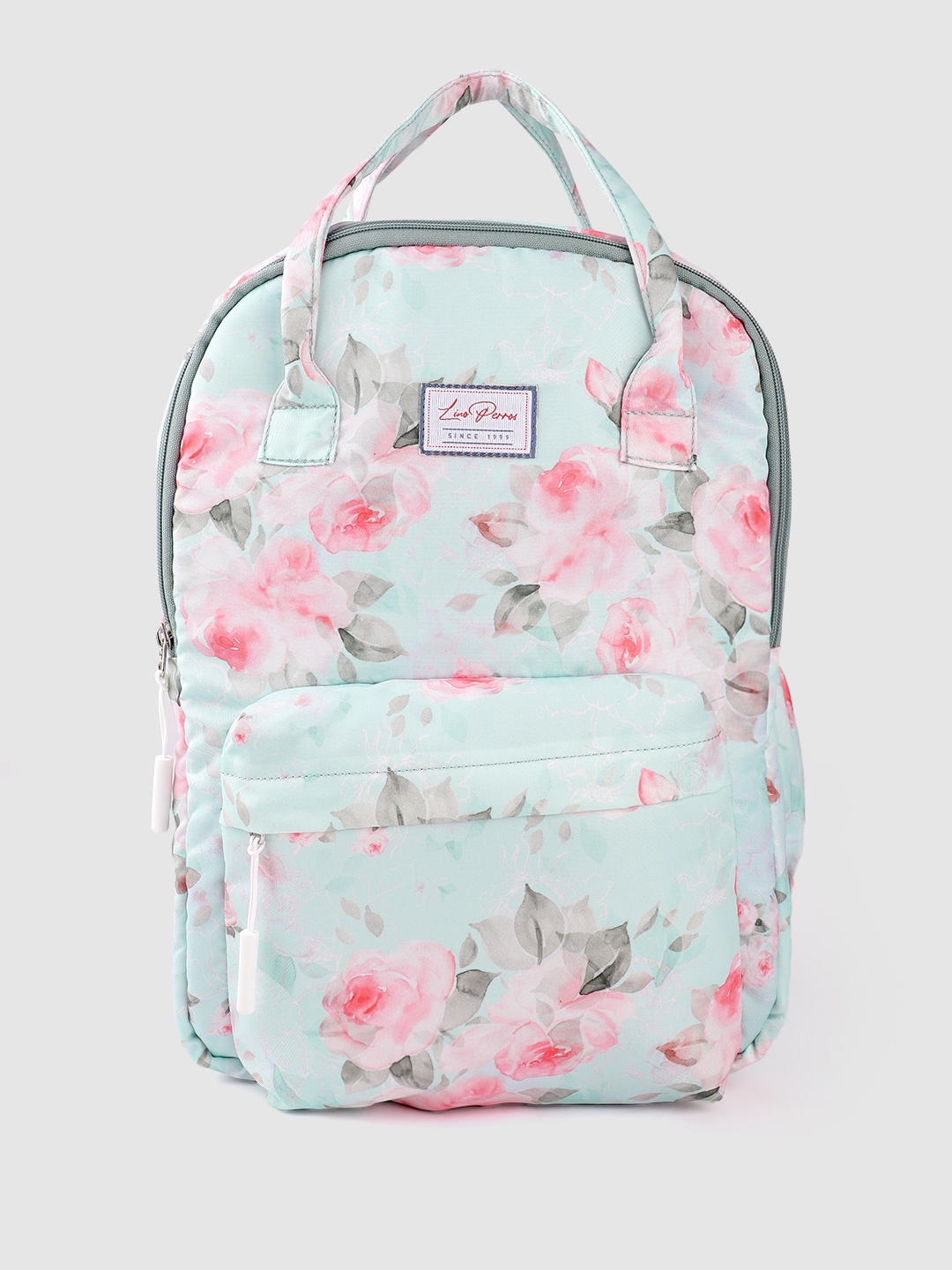

Lino Perros Women Floral Print Backpack, Blue