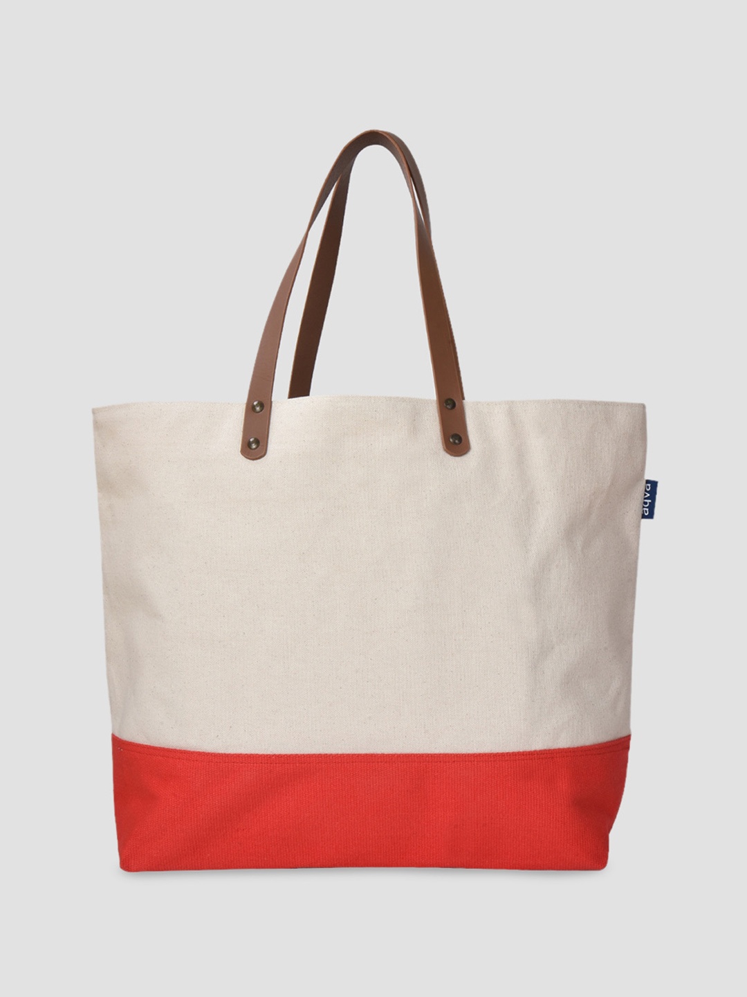 

AQVA Colourblocked Shopper Tote Bag, Red