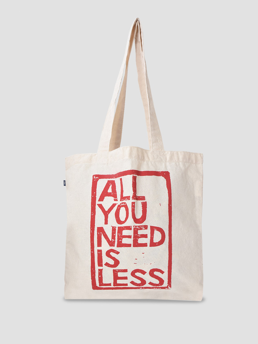 

AQVA Typography Printed Tote Bag, White