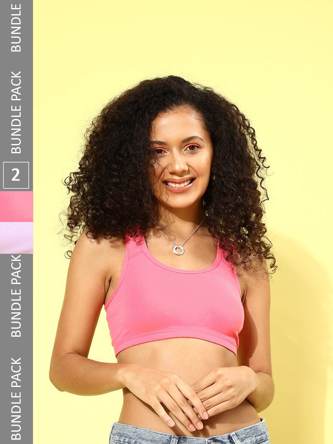 

Leading Lady Pack Of 2 Bra Full Coverage, Mauve