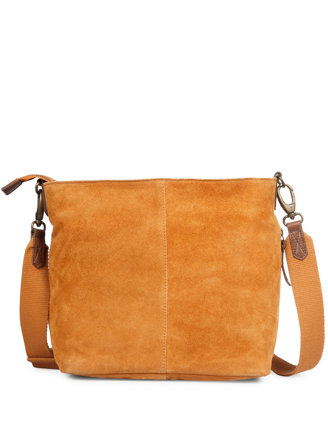 

Favore Leather Shopper Sling Bag, Yellow
