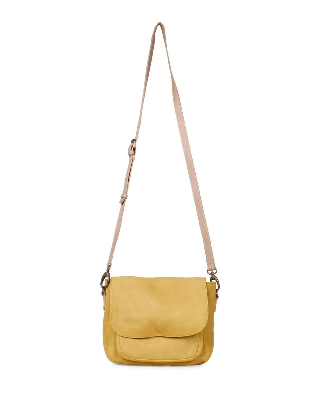 

Favore Leather Swagger Sling Bag, Tan
