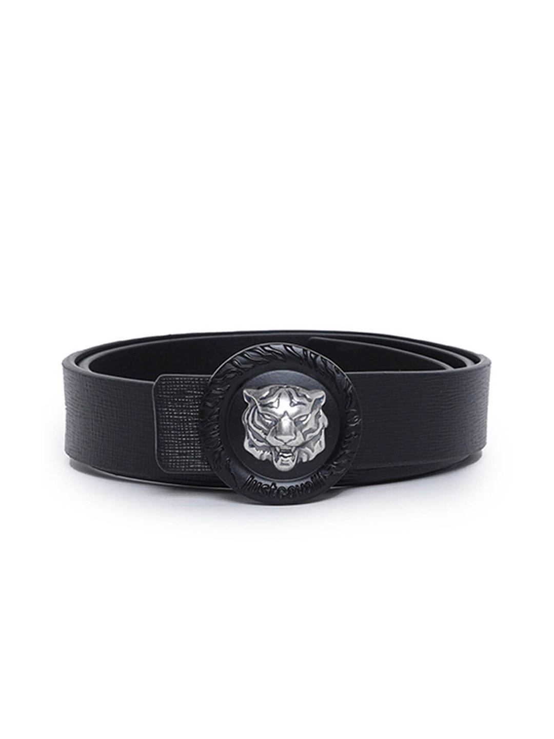 

Just Cavalli Men Leather Belt, Black