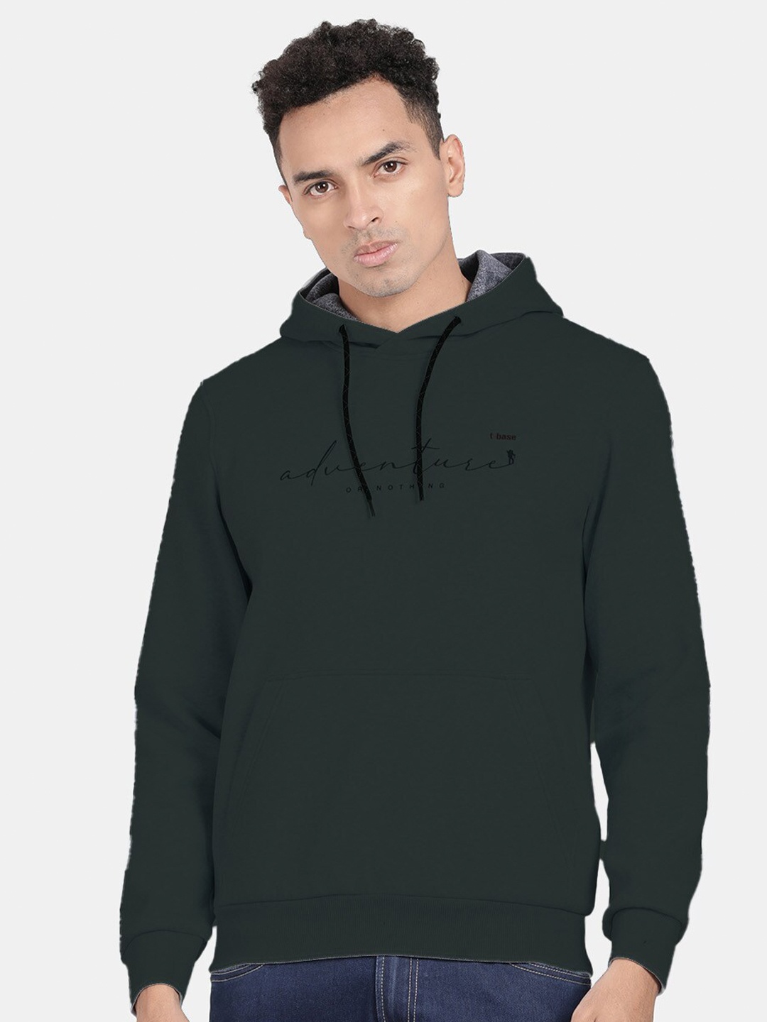 

t-base Hooded Pullover Sweatshirt, Green