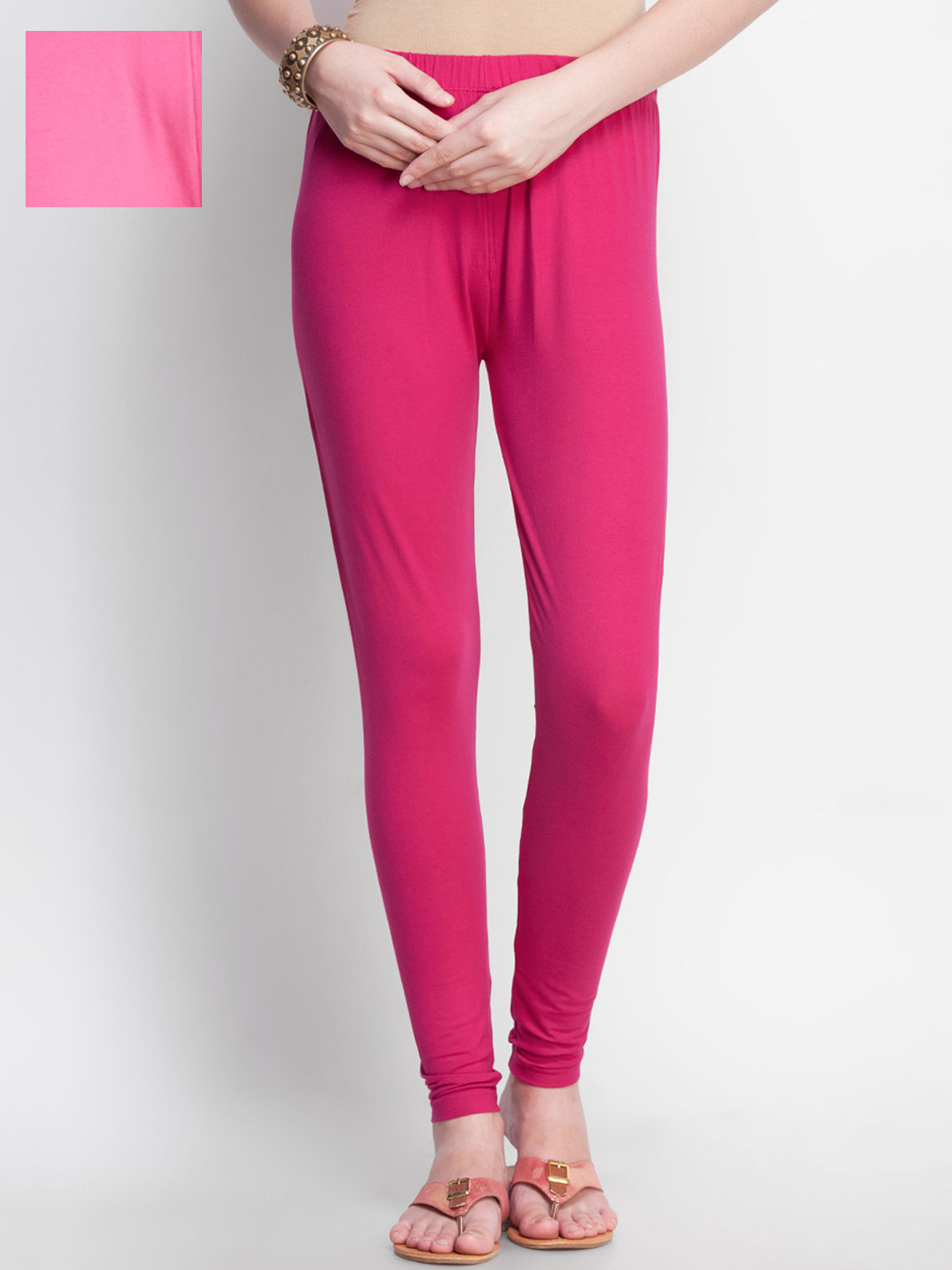 

Dollar Missy Pack of 2 Ankle-Length Leggings, Pink