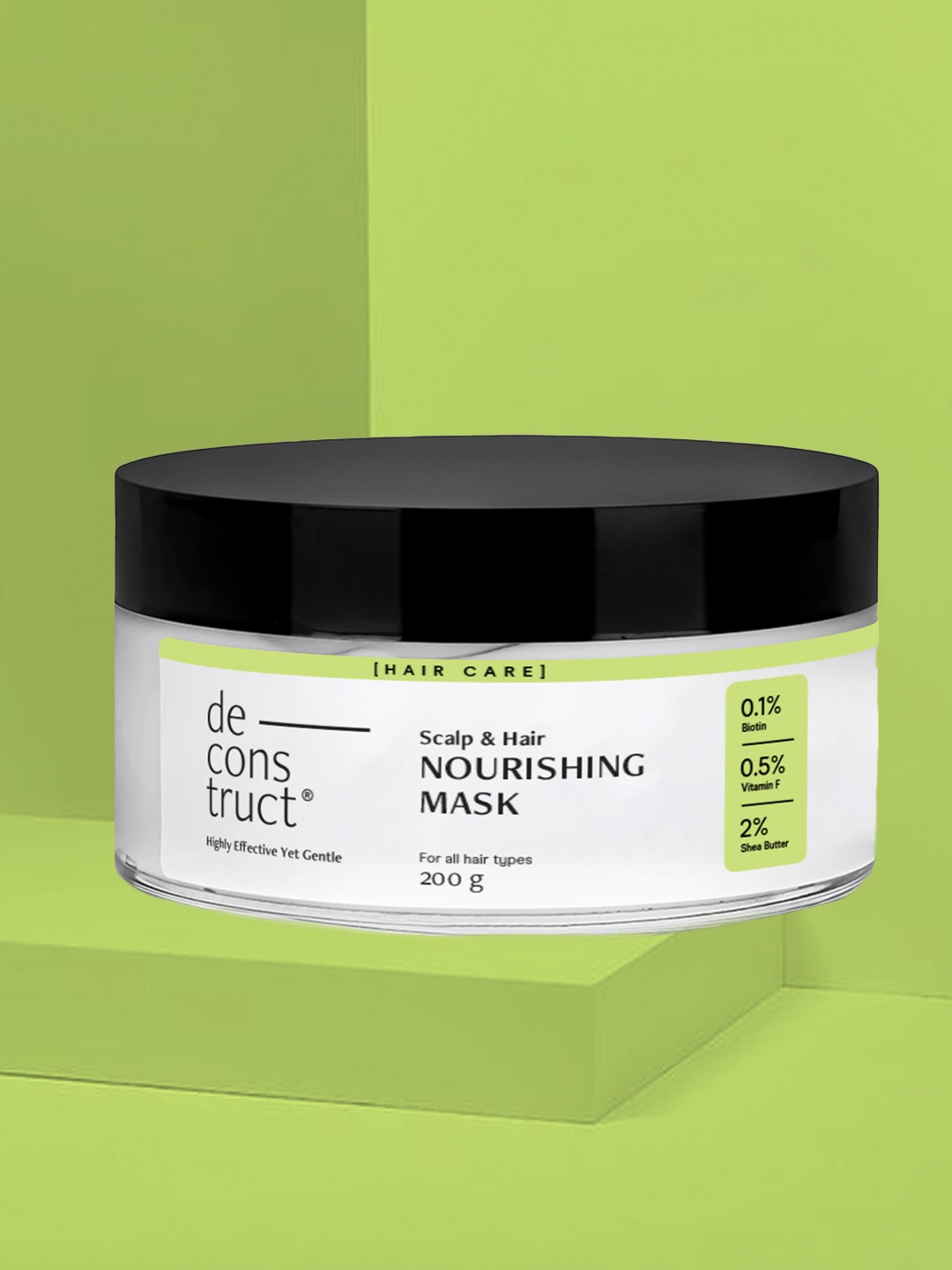

deconstruct Scalp & Hair Nourishing Mask - 200g, Green