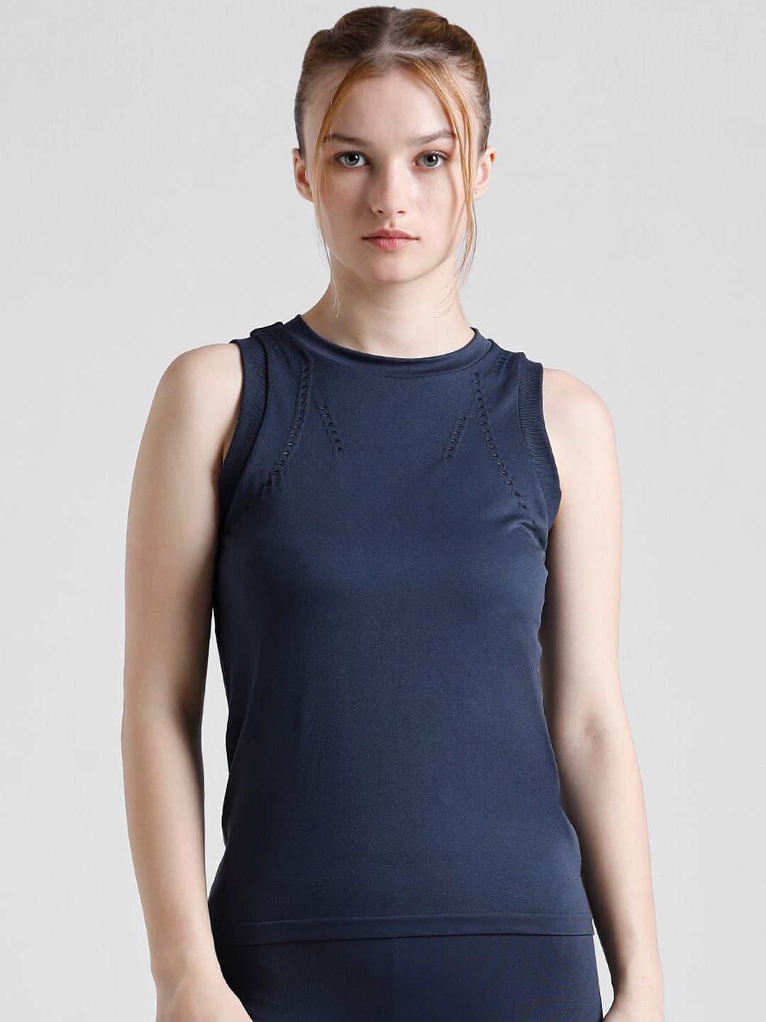 

ONLY One Shoulder Top, Blue